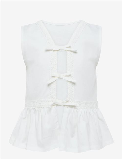 Mango | Embroidered Detail Bow Top | 152