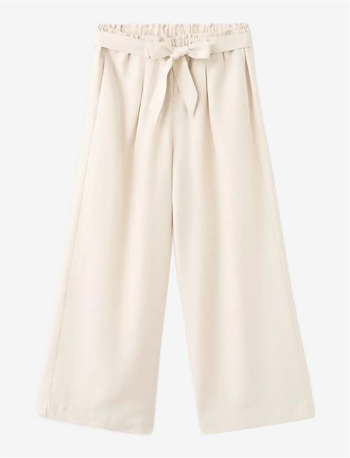 Mango | Flowy Straight-Fit Trousers With Bow | 152