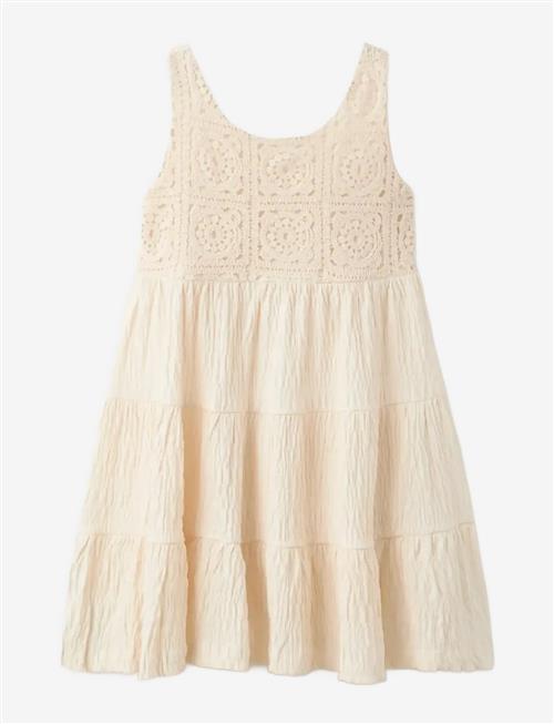 Mango | Embroidered Textured Dress | 140