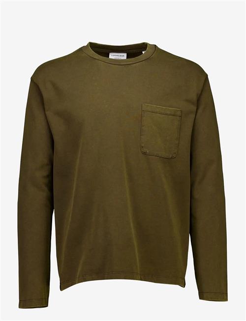 Lindbergh | O-Neck Tee Oversized Cropped L/S | L