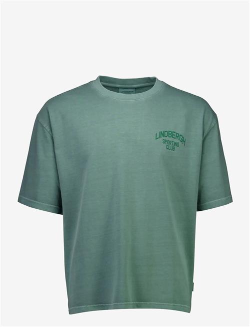 Lindbergh | G/D Oversized Cropped Logo Tee S/S | M