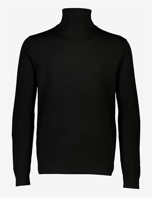 Lindbergh Black | 100  Merino Roll Neck Knit | XXL
