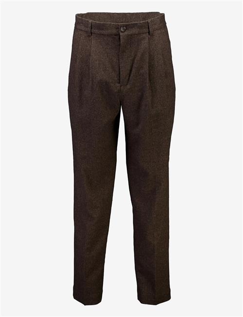 Lindbergh | Flannel Wool Blend Wide Pants | L