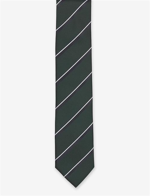 Lindbergh | Polyester Tie With Stripe 7 Cm | ONE SIZE