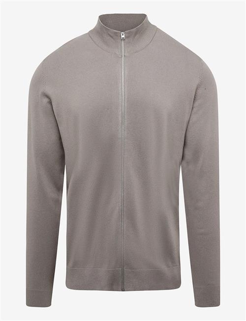 Lindbergh | Soft Viscose Blend Zip Through Card | L