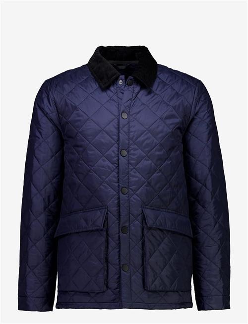 Lindbergh | Quilted Jacket With Corduroy Collar | L