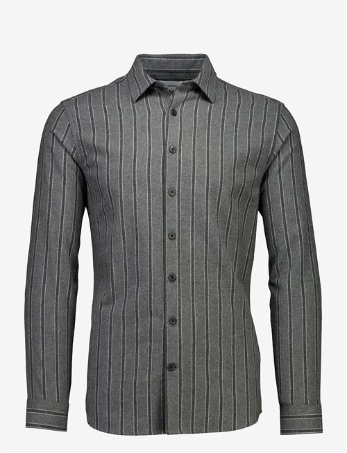 Lindbergh | Brushed Striped Shirt L/S | S