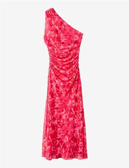 Mango | Asymmetrical Floral-Print Dress | S