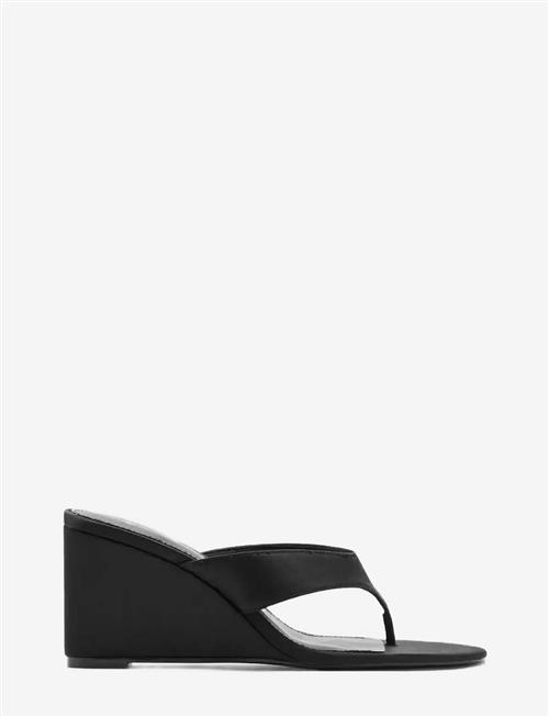 Mango | Satin Strap Wedge Sandal | 41