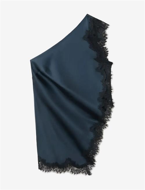Mango | Asymmetric Lace Camisole Top | L