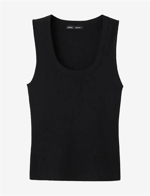Mango | Round-Neck Knitted Top | M