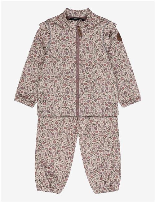 mikk-line | Soft Thermal Set Warm Frill Aop | 140