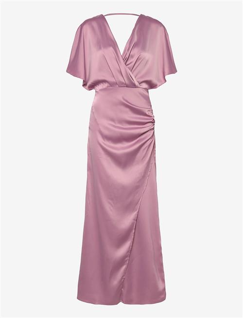 Bubbleroom | Wrap Satin Gown | 40