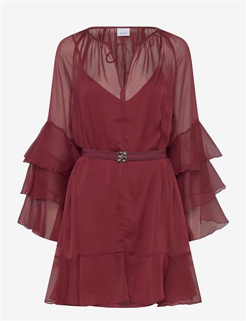 Dante6 | Dante6-Solstice Boho Chiffon Short Dress | 36