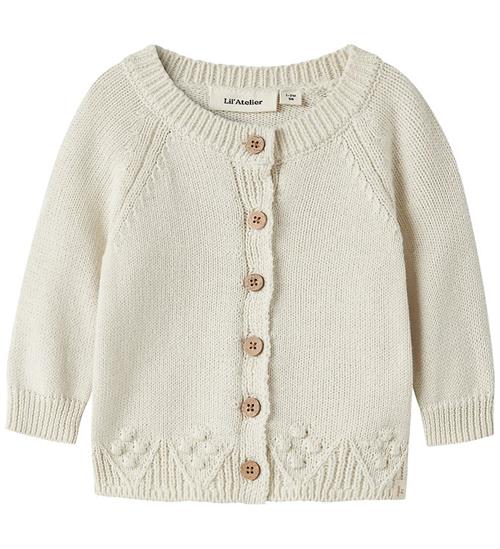 Lil Atelier Cardigan - Strik - NBNRYLEE - Turtledove