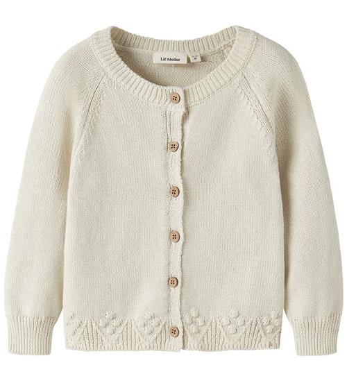 Lil Atelier Cardigan - Strik - NMFRYLEE Turtledove