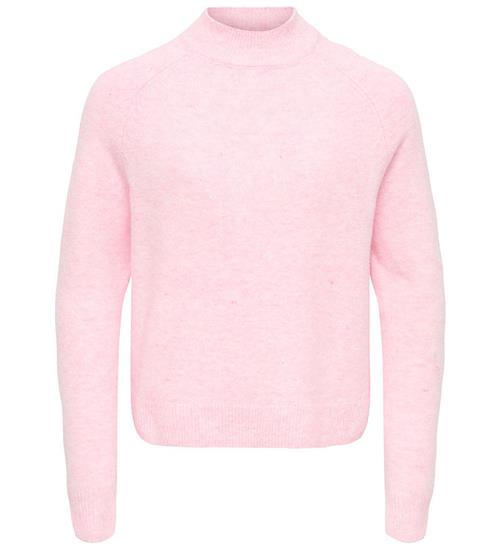 Only Bluse - Strik - Noos - Kogrica - Parfait Pink/Melange