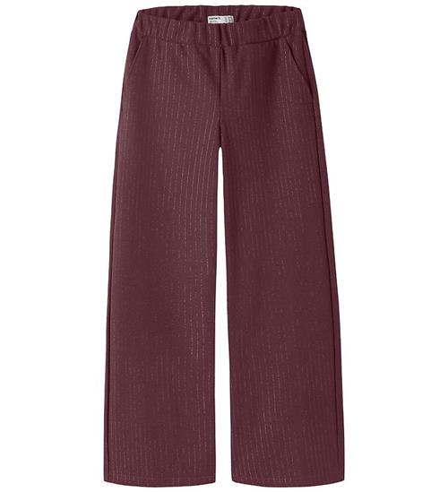 Name It Bukser - Wide - NkfRaka - Catawba Grape/Gold