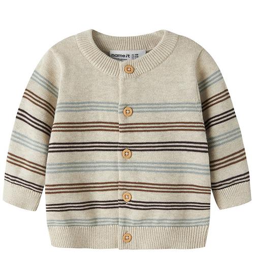 Name it Cardigan - Strik - NBMRONNYS - Peyote Melange