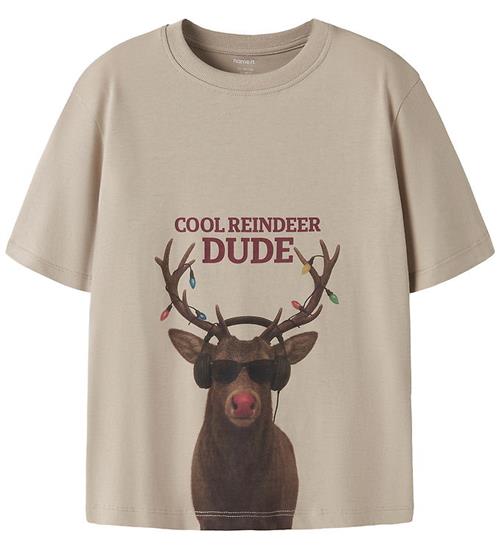 Name It T-shirt - NkmVosmas - Island Fossil/Reindeer