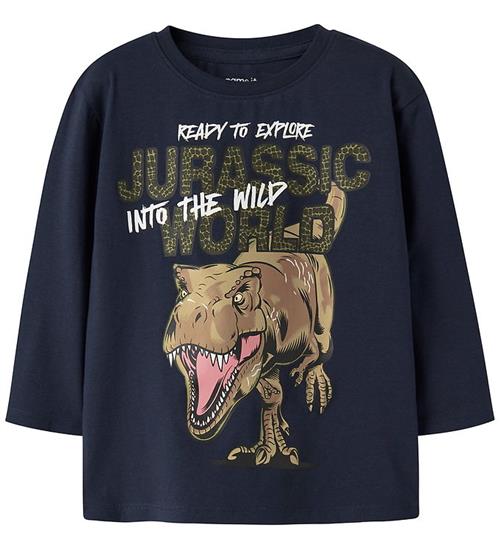 Name It Bluse - NmmOtti - Jurassic - Navy Blazer