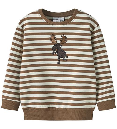 Name It Sweatshirt - NmmRafan - Sepia