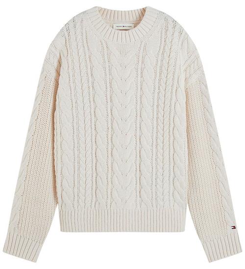 Tommy Hilfiger Bluse - Strik - Ivory Petal Yellow