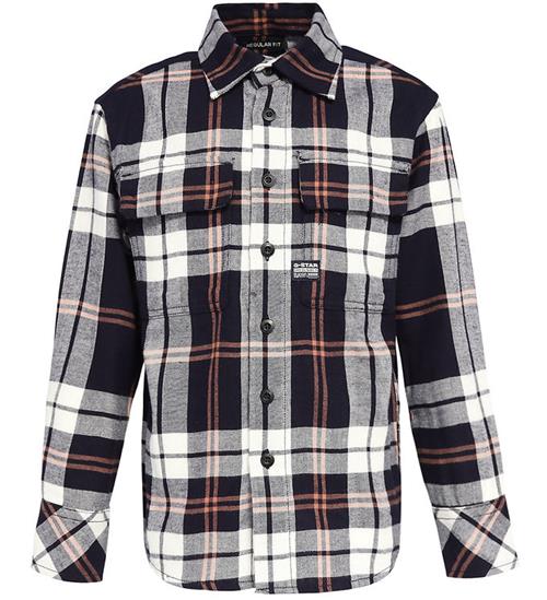 G-Star RAW Skjorte - Salute/Milk Check