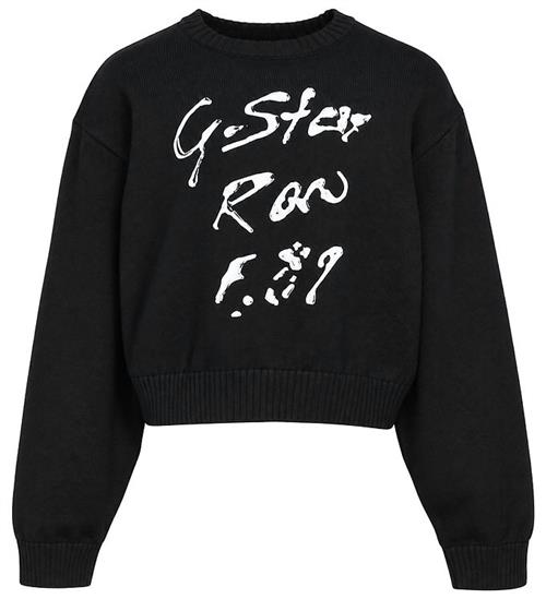 G-Star RAW Bluse - Strik - Crew - Sort
