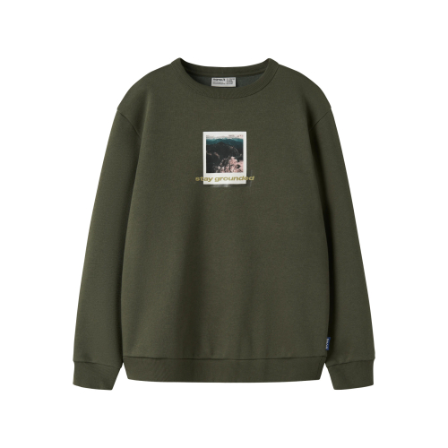 NAME IT Sweatshirt Rair Olive Night