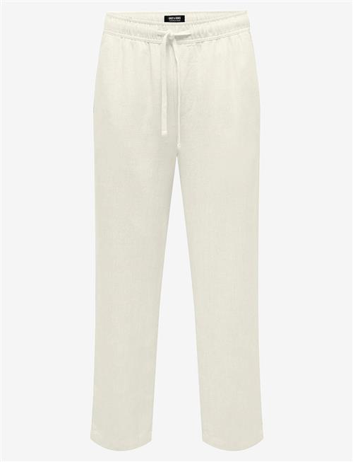 ONLY & SONS | Onssinus Loose Visc Lin 0075 Pnt Cs | L