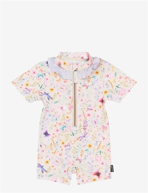 mikk-line | Uv Suit Frill Recycled Aop | 110/116CM