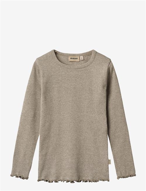 Wheat | T-Shirt L/S Ida | 128
