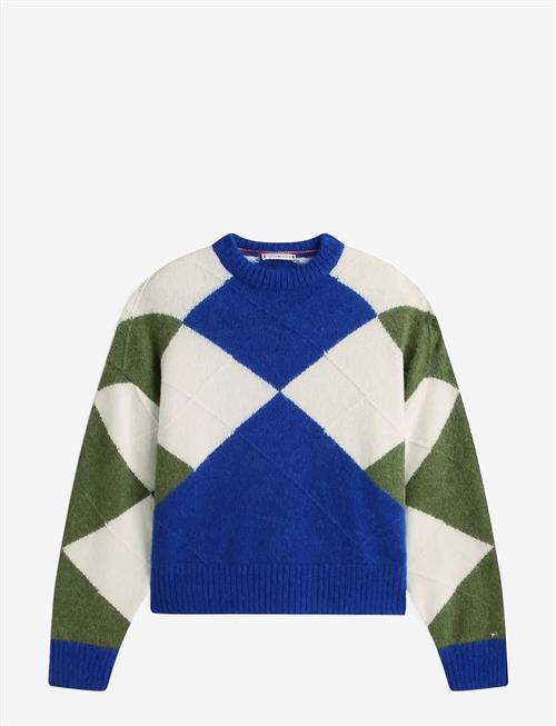 Tommy Hilfiger | Alpaca Blend Argyle C-Nk Ls Swt | M/L