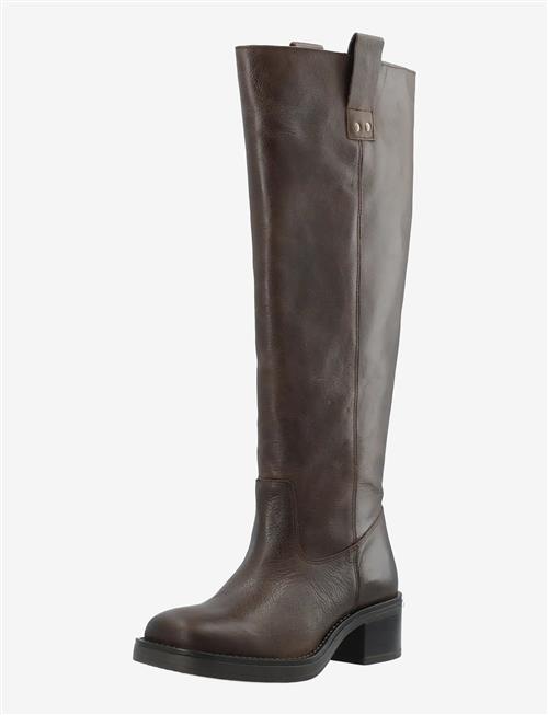 Bianco | Biamary Knee High Pull On Boot Pull Up Leather | 36