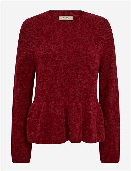 MOS MOSH | Mmthora O-Neck Frill Knit | L