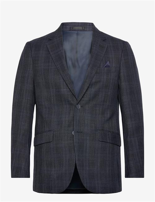 Lindbergh Black | Dobby Check Blazer | 48