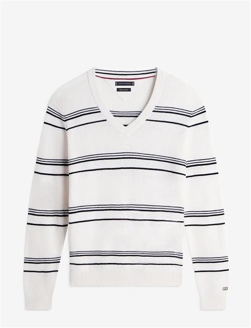 Tommy Hilfiger | Dc Striped V-Neck | M