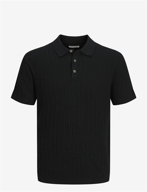 Jack & Jones | Jjeemil Knit Cable Polo Ss Ln | XXL