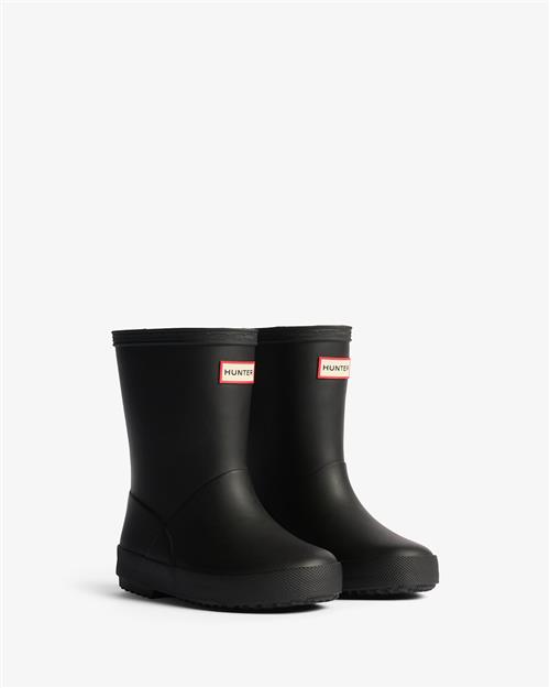 Hunter Kid's First Insulated Boot Black 27 EU  Sort  27 EU  unisex
