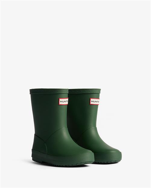 Hunter Kid's First Insulated Boot Green 28 EU  Grøn  28 EU  unisex
