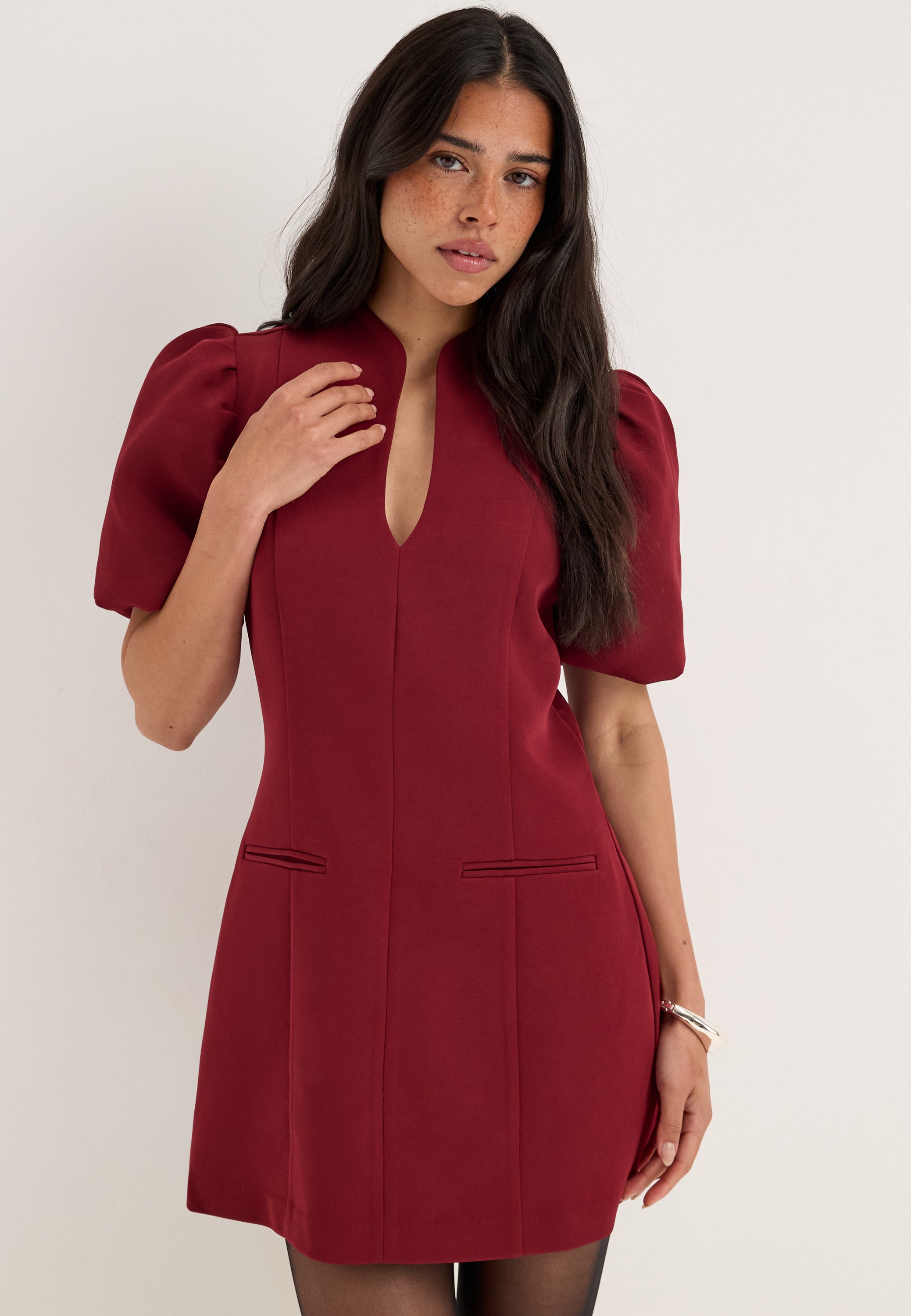 BUBBLEROOM Shaped Mini Dress