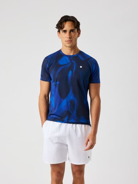 Björn Borg Ace Printed T-shirt Blå, L