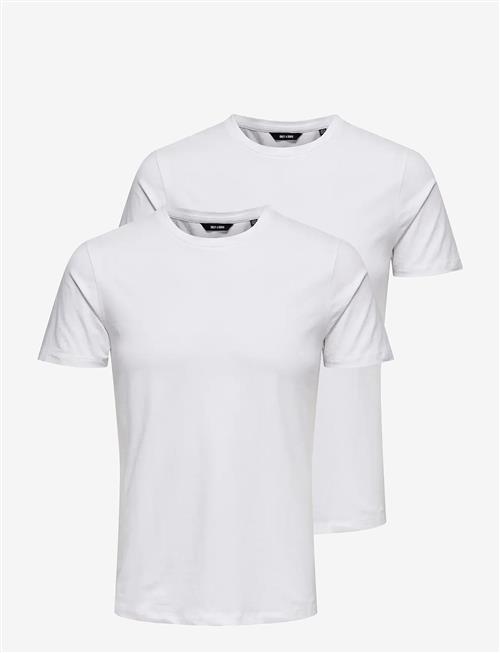 ONLY & SONS | Onsbasic Slim O-Neck 2-Pack Noos | L