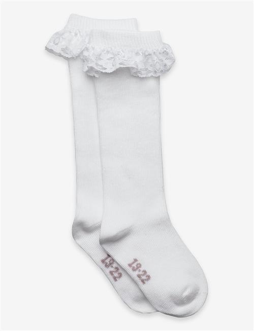 Minymo | Knee Sock W. Lace | 23\26