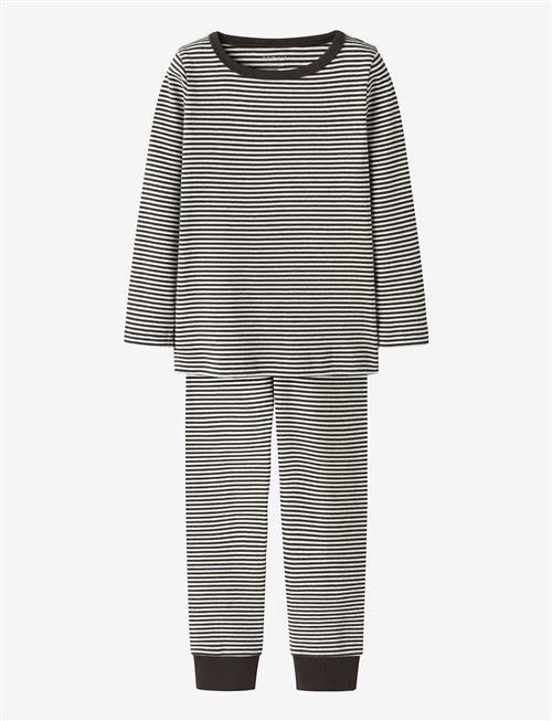 name it | Nmnnightset Stripe Rib Noos | 122-128