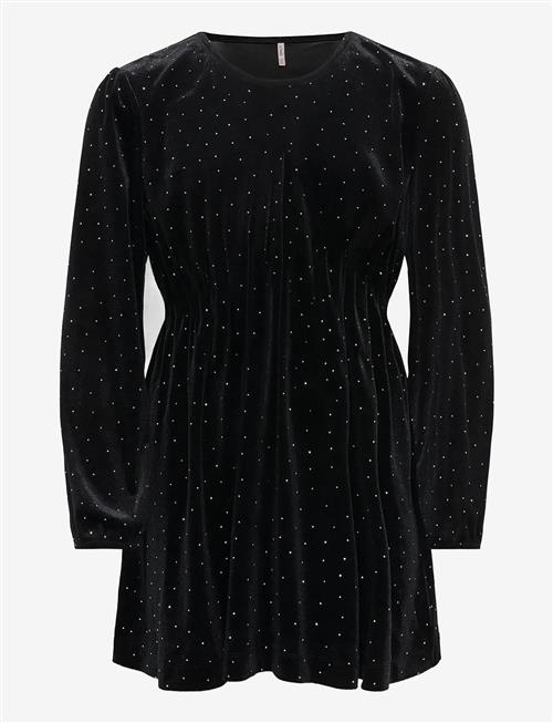 Kids Only | Kogvella L/S O-Neck Velvet Dress Jrs | 134-140