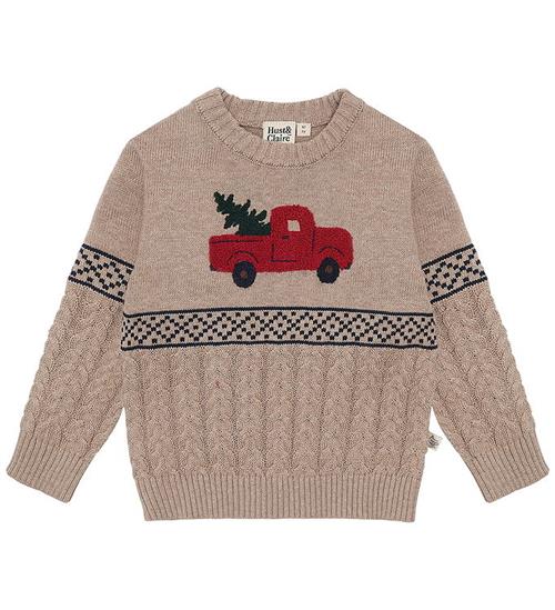 Hust and Claire Bluse - Strik - HCPelle - Biscuit