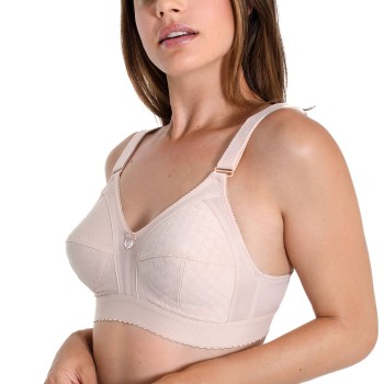 sassa BH Jacquard Classic Soft Bra Beige polyester C 90 Dame