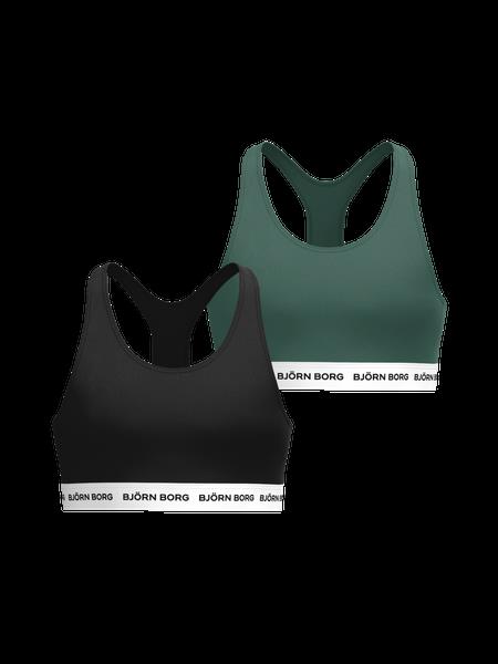 Björn Borg Cotton Stretch Logo Soft Top 2-pack Sort, 170